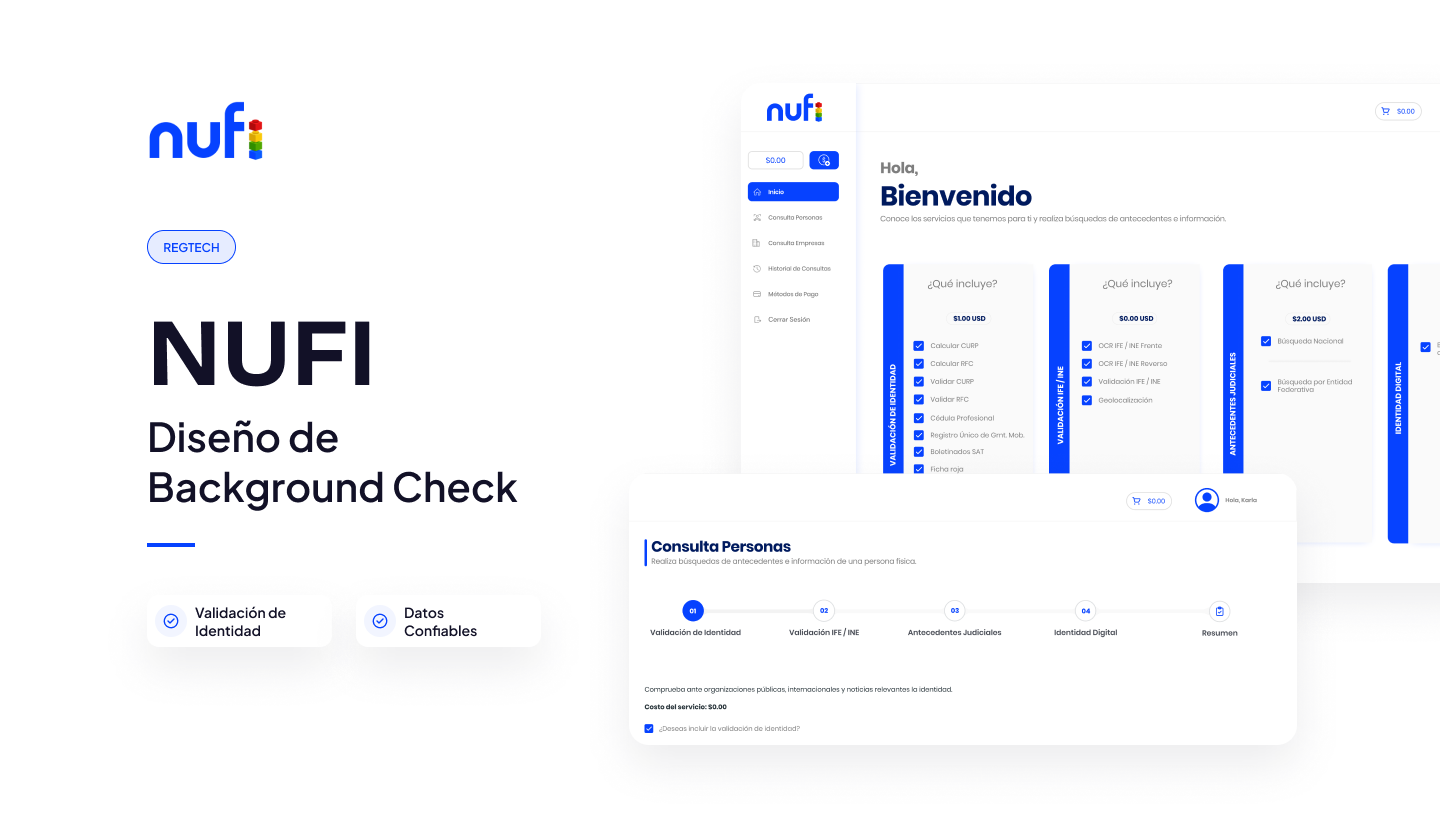 NUFI — Background Check
