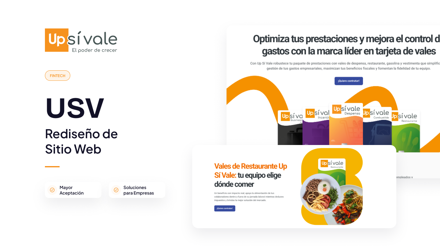 Up Sí Vale — Sitio Web